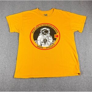 Kodak APOLLO 11 ASTRONAUT Emblem TSHIRT Large Yellow